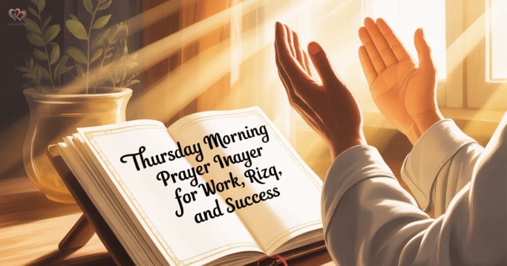 Thursday Morning Prayer for Work, Rizq, 