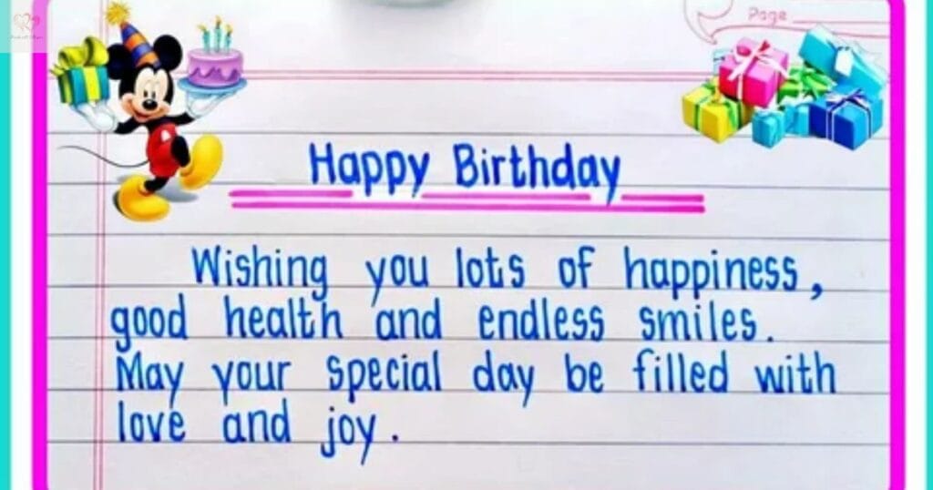 Writing Birthday Wishes for Your Daughter