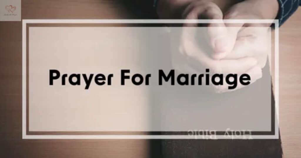 Prayer for Healing in Marriage and Home