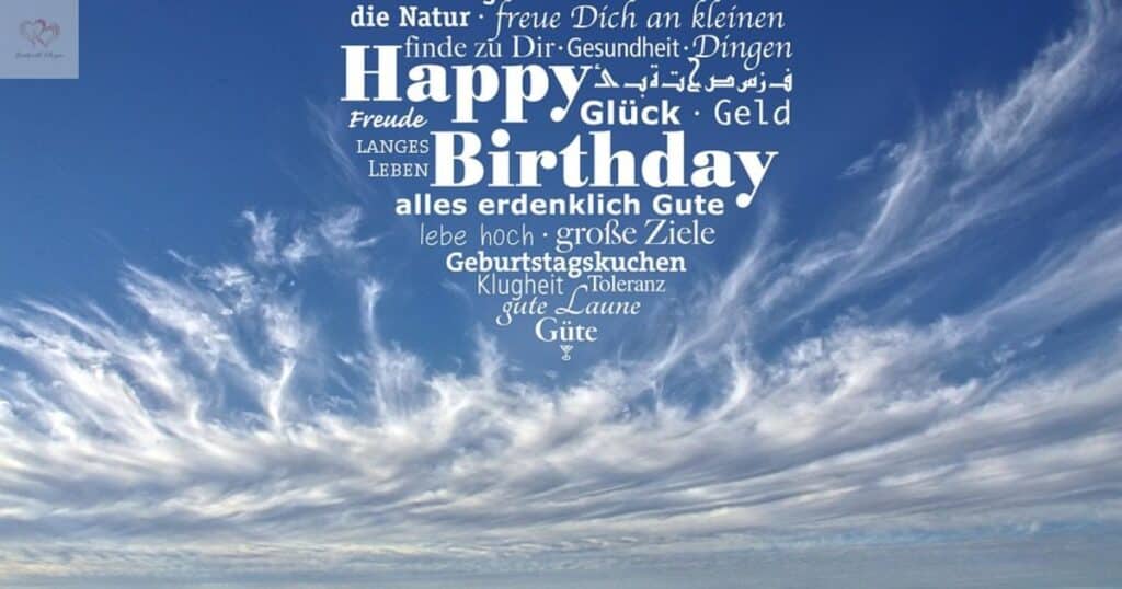 Happy Birthday" and "God Bless" in Messages