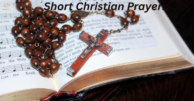 short christian prayers