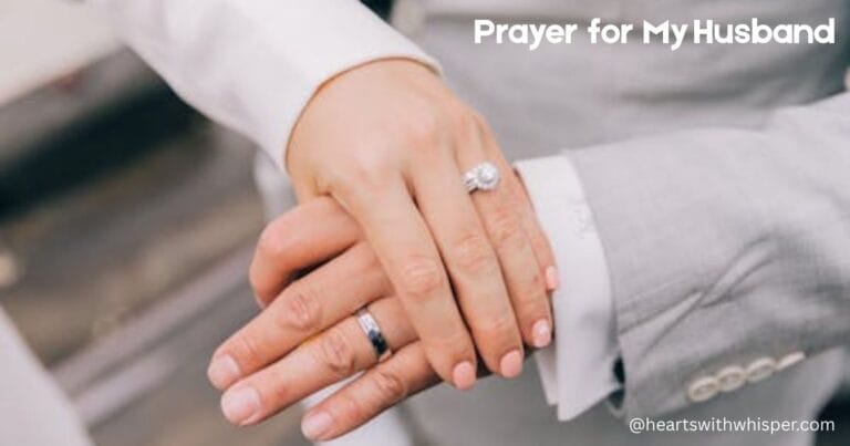 prayer for my husband