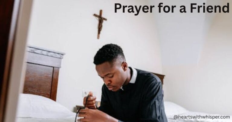 prayer for a friend