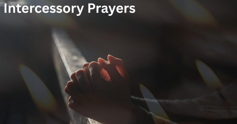 intercessory prayers examples